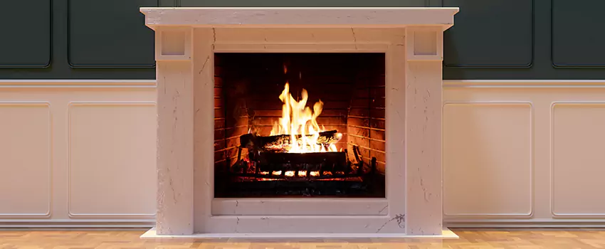 Decorative Electric Fireplace Installation in Margate, Florida